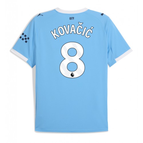 Manchester City Mateo Kovacic #8 Fußballbekleidung Heimtrikot 2025-26 Kurzarm